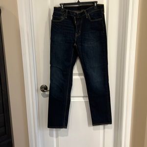 Levi’s 511.  33x32 dark wash jeans. Never worn